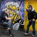 Jason Gibner and Jeremy Wheeler, founders of the popular monthly dance party The Bang, strike a pose outside of the Blind Pig. The Bang will celebrate its 100th party on March 10. Melanie Maxwell I AnnArbor.com